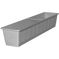 Balkonbak Standaard 80 cm - steengrijs - thumbnail