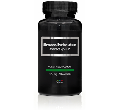 APB Holland Broccolischeuten extract puur forte 490mg 60 Vegetarische capsules APB Holland Broccolischeuten extract puur forte 490mg 60 Vegetarische capsules