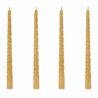 Riverdale - Dinerkaarsen Gedraaid - Set van 4 - thumbnail