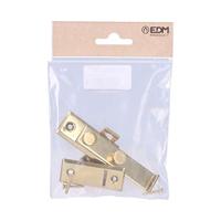 Deurklopper EDM 85078 Gepolijst messing 8 cm Omkeerbaar - thumbnail