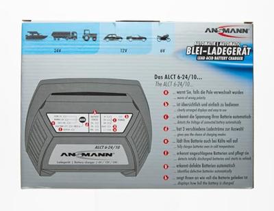 Ansmann ALCT 6-24/10 Acculader 6 V, 12 V, 24 V 1 A 10 A 5 A
