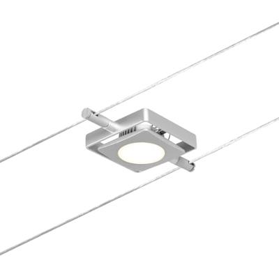 Paulmann 94420 Kabelsysteem compleet LED vast ingebouwd LED Chroom (mat), Chroom