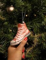 Nordic Light Kerstbal Sneaker Roze 11 cm - thumbnail