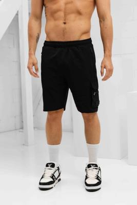 Malelions Technical Cargo Korte Broek Heren Zwart - Maat L - Kleur: Zwart | Soccerfanshop