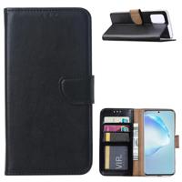 Samsung Galaxy S20 Plus Hoesje Zwart met Pasjeshouder - thumbnail