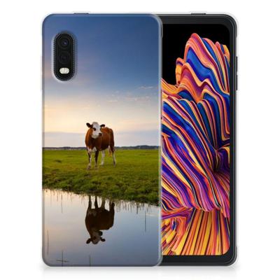 Samsung Xcover Pro | TPU Hoesje | Koe Samsung Xcover Pro | TPU Hoesje | Koe