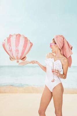 Folieballon Bride To Be Schelp (52x50cm)