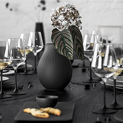 VILLEROY & BOCH - Collier - Vaas Perle No.2 20cm Zwart VILLEROY & BOCH - Collier - Vaas Perle No.2 20cm Zwart