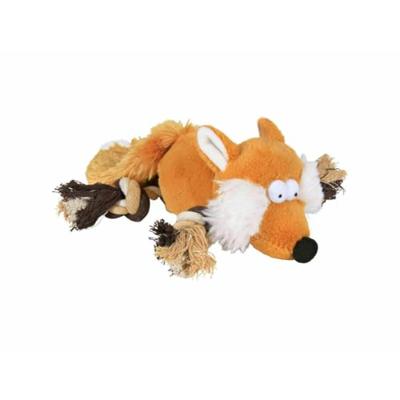 Knuffel voor honden Trixie Polyester Pluche Fox 34 cm Bruin