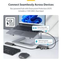 Hub USB Startech 5G4AC-USB-A-HUB Grijs - thumbnail