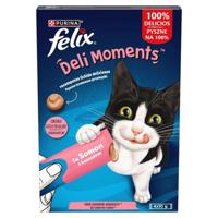 PURINA Felix Deli Moments Salmon - Kattensnoepje - 4x10g - thumbnail