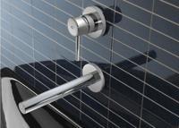 Douchethermostaat Hotbath Buddy Inbouw 2 Stopkranen Horizontaal Chroom - thumbnail