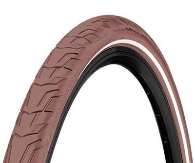Continental buitenband ride city breaker 28x1.75 (47-622) bruin reflex Continental buitenband ride city breaker 28x1.75 (47-622) bruin reflex