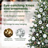 VidaXL Slanke kerstboom groen 180 cm pvc en massief dennenhout - thumbnail