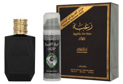 Lattafa Raghba For Man Giftset 150 ml Eau de Parfum Heren