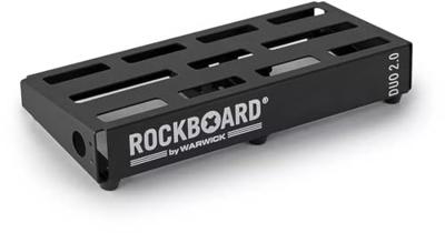 RockBoard DUO 2.0 B pedalboard met gig bag