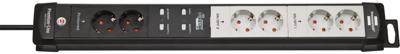 Brennenstuhl Connect Premium-Line WiFi | stekkerdoos | 3m | H05VV-F 3G1,5 | zwart - 1951160610 Brennenstuhl Connect Premium-Line WiFi | stekkerdoos | 3m | H05VV-F 3G1,5 | zwart - 1951160610
