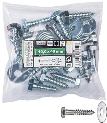 Connex Houtdraadbout+Sr 10X40 Bag 20St - B30021