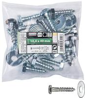 Connex Houtdraadbout+Sr 10X40 Bag 20St - B30021 - thumbnail