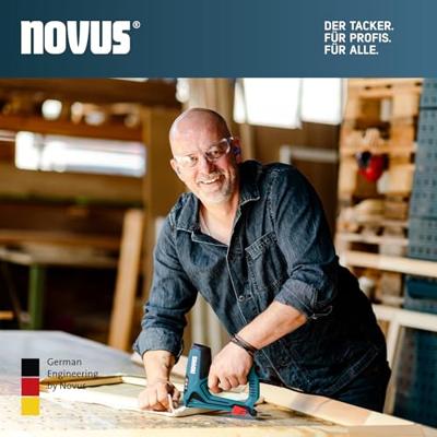 Novus Tools 031-0369 Elektrisch nietpistool Type niet Type 37, Type 53 Lengte nieten 6 - 14 mm Novus Tools 031-0369 Elektrisch nietpistool Type niet Type 37, Type 53 Lengte nieten 6 - 14 mm