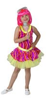 Neon disco jurkje kind - thumbnail