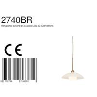 Steinhauer Hanglamp sovereign classic LED 2740br brons - thumbnail