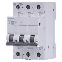 Zekeringautomaat 3-polig 10 A 400 V Siemens 5SL63106 - thumbnail