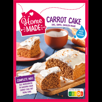 HomeMade Complete Mix voor Carrot Cake 330 g bij Jumbo
