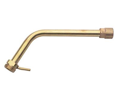 Sievert Halspijp 18cm - messing met ophanghaak - 350902 350902