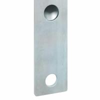 VidaXL Vlaggen mast houder zilver 15 x 3 x 0,35 cm staal - thumbnail