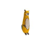 Knuffel voor honden Hunter Geel Katoen 100 % Gerecycled Marmot 20 cm - thumbnail