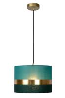 Lucide EXTRAVAGANZA TUSSE - Hanglamp - Ø 30 cm - 1xE27 - Groen - thumbnail