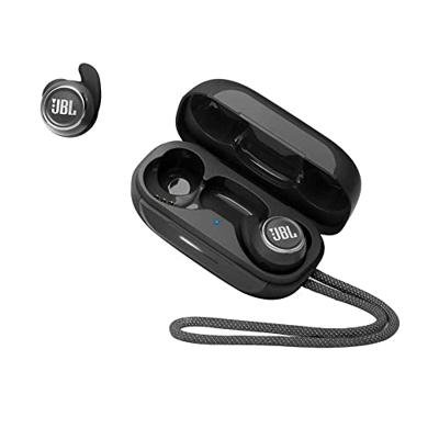 JBL Reflect Mini NC TWS ; Kleine waterdichte bluetooth oordopjes voor tijdens het sporten, met oplaadhoes, in het zwart