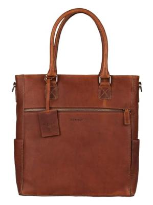 Burkely Antique Avery Shopper 13.3"-Cognac