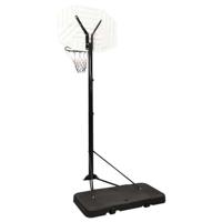 Basketbalstandaard 258-363 cm polyetheen wit - thumbnail