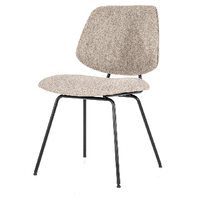 Eleonora Eetkamerstoel 'Lynn' kleur Roze Fletcher Eleonora Eetkamerstoel 'Lynn' kleur Roze Fletcher