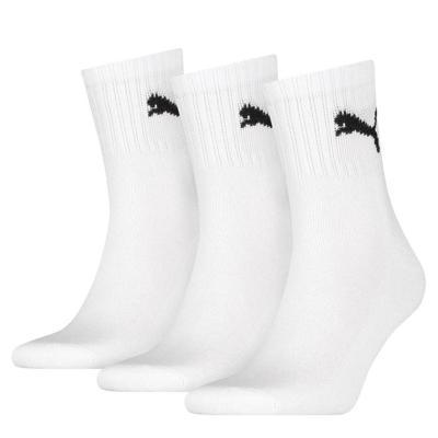 Puma sokken hoog wit 3-pack-43-46