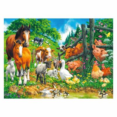 Ravensburger dierenbijeenkomst legpuzzel 100 stukjes Ravensburger dierenbijeenkomst legpuzzel 100 stukjes