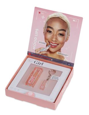 MGA who's that girl mood lips lippenstift met sleutelhangers MGA who's that girl mood lips lippenstift met sleutelhangers