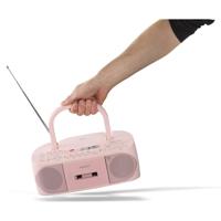 Radio CD K7 - MEDION - FM - 2x3W RMS - Roze - thumbnail