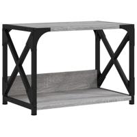 Printerstandaard 44x26x31,5 cm bewerkt hout grijs sonoma eiken - thumbnail