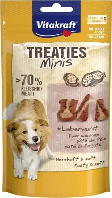 Treaties minis leverworst 48g Vitakraft - Vitakraft Treaties minis leverworst 48g Vitakraft - Vitakraft