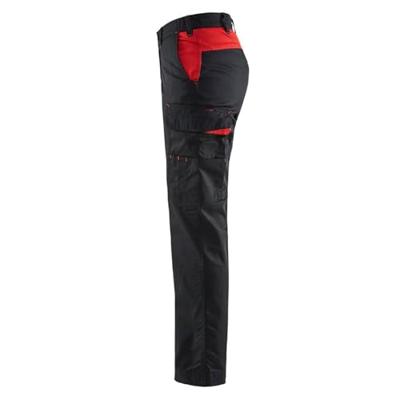 Blåkläder Dames Werkbroek Industrie 71041800 | Zwart/Rood | Maat 46 - 7330509486962 Blåkläder Dames Werkbroek Industrie 71041800 | Zwart/Rood | Maat 46 - 7330509486962