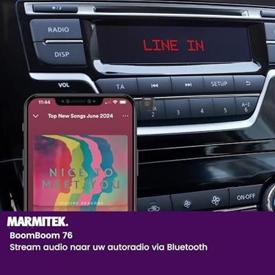 Marmitek BoomBoom 76 Bluetooth ontvanger Zwart