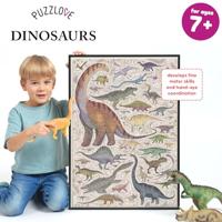 Banana Panda - puzzlove dinosaurussen - 200st. - thumbnail