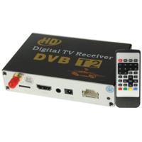 High Speed 90km/h H.264 / AVC MPEG4 Mobiele Digitale DVB-T2 TV Receiver voor in de auto, geschikt voor Europa / Singapore / Thailand / Africa ect. (zw - thumbnail