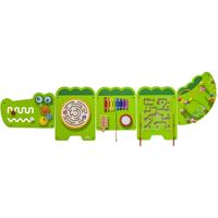 VIGA speelwand met krokodillendesign, afm 187x61 cm, 1 stuk - thumbnail