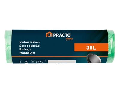 125 Vuilniszakken 30L met trekband