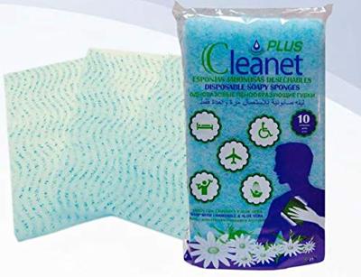 Wasmachine gedrenkt in wasmiddel CLEANET PLUS Wasmachine gedrenkt in wasmiddel CLEANET PLUS