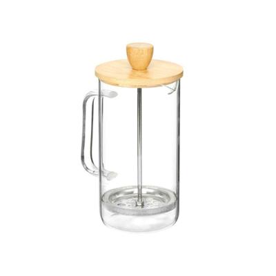 Theepot Vivalto Natuurlijk Glas Bamboe Borosilicaatglas 600 ml